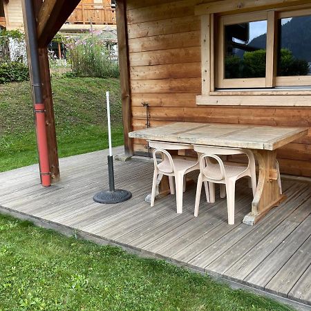 Studio 1 Piece Situe Dans Un Chalet Lejlighed Beaufort  Eksteriør billede